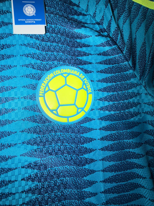 Camiseta Colombia Visitante Azul Hombre