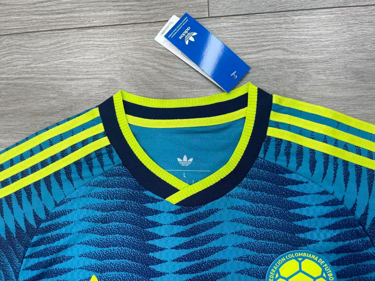 Camiseta Colombia Visitante Azul Hombre