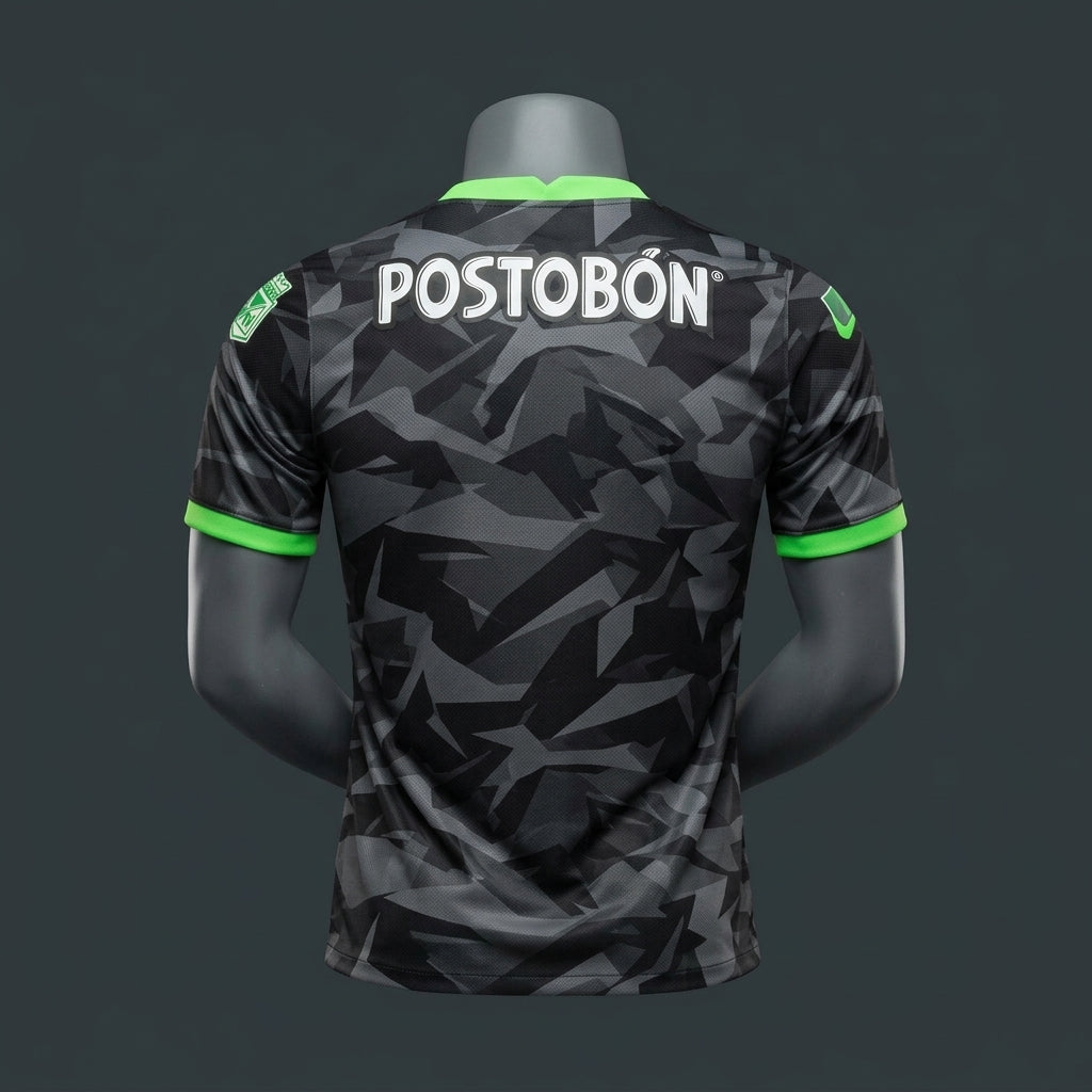 CAMISETA ATLTICO NACIONAL NEGRA 2026