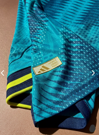 Camiseta Colombia Visitante Azul Mujer