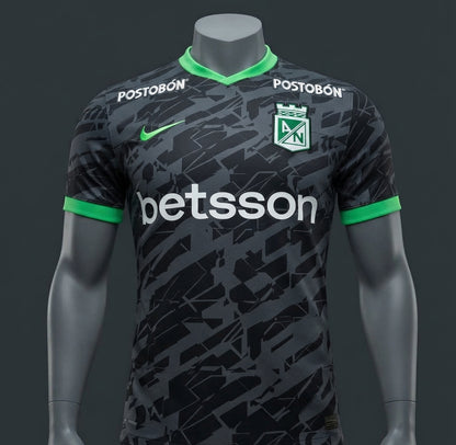 CAMISETA ATLTICO NACIONAL NEGRA 2026
