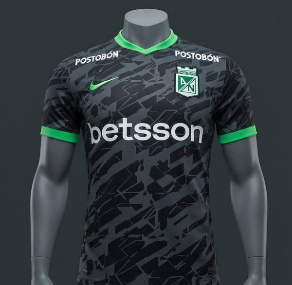 CAMISETA ATLTICO NACIONAL NEGRA 2026