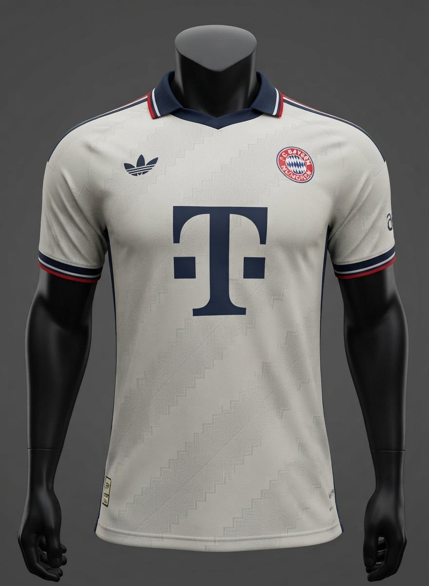 Camiseta Bayern Múnich — Visitante Blanca 2026/27